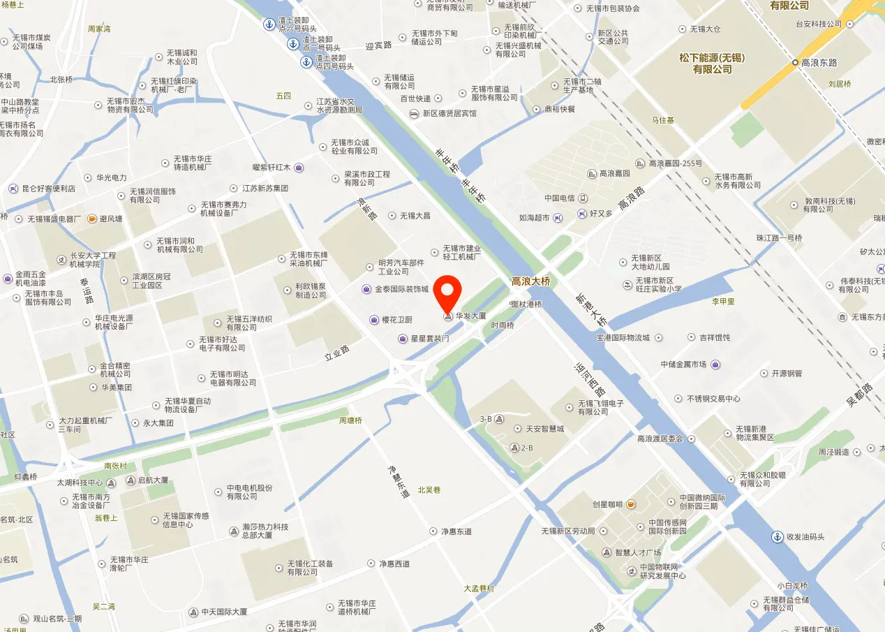 华发传感大厦地图位置